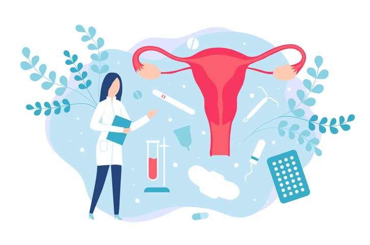 Image indicating gynecologist appointment